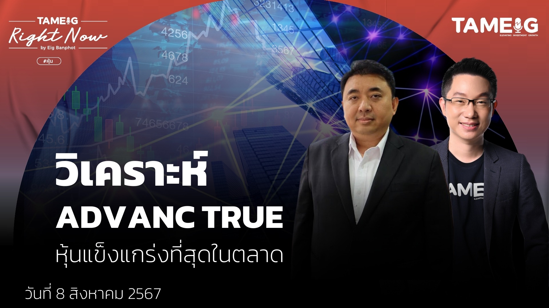 วิเคราะห์ ADVANC TRUE หุ้นแข็งแกร่งที่สุดในตลาด | Right Now Ep.1,161