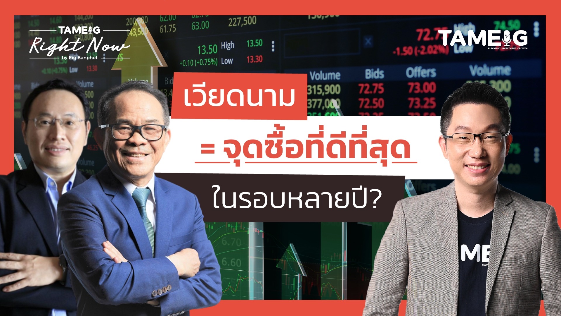 สหรัฐฯ เลื่อนภาษี 90 วัน เป็นจุดซื้อหุ้นเวียดนามรอบใหม่? | Right Now Ep.1,458 ⁣