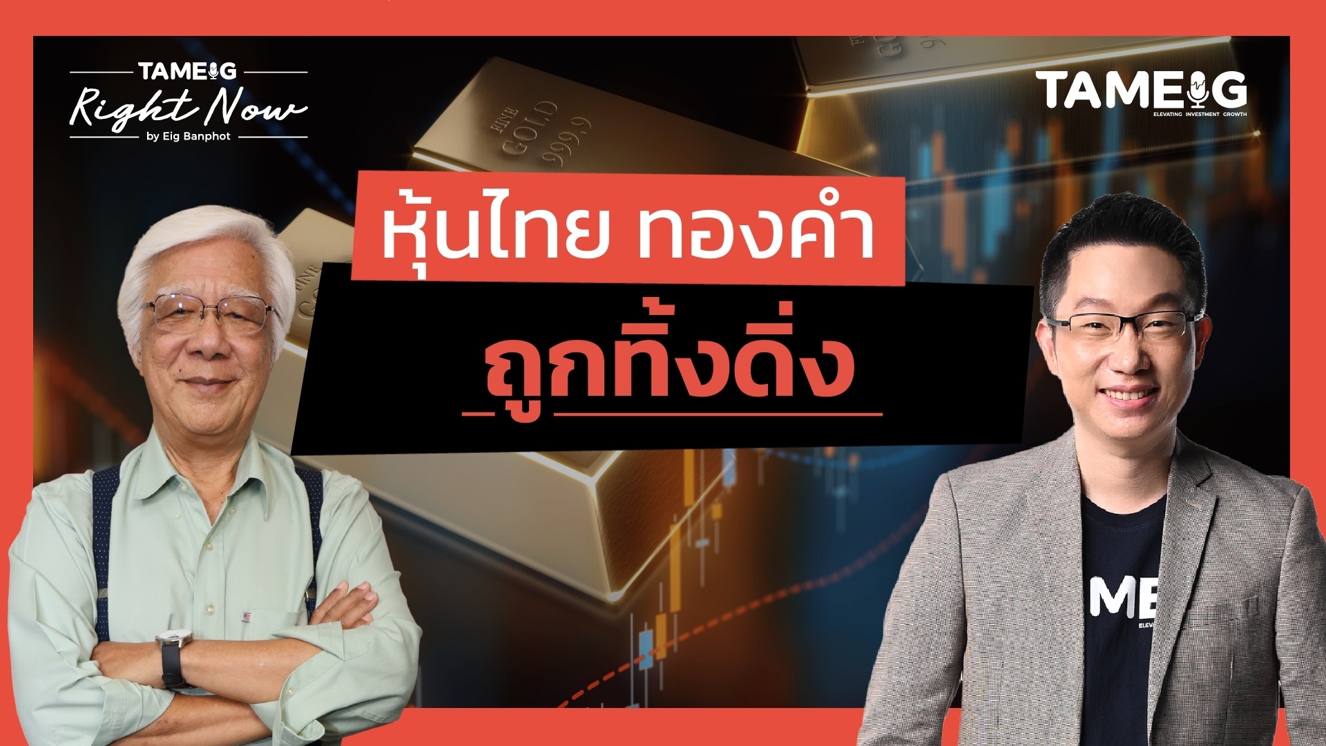 หุ้นไทย ทองคำ ถูกทิ้งดิ่ง | Right Now Ep.1,478