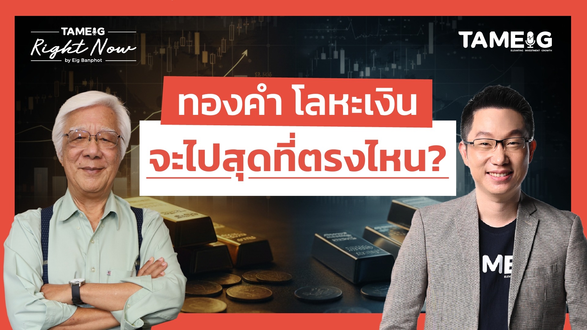 ทองคำ โลหะเงิน จะไปสุดที่ตรงไหน? | Right Now Ep.1,573