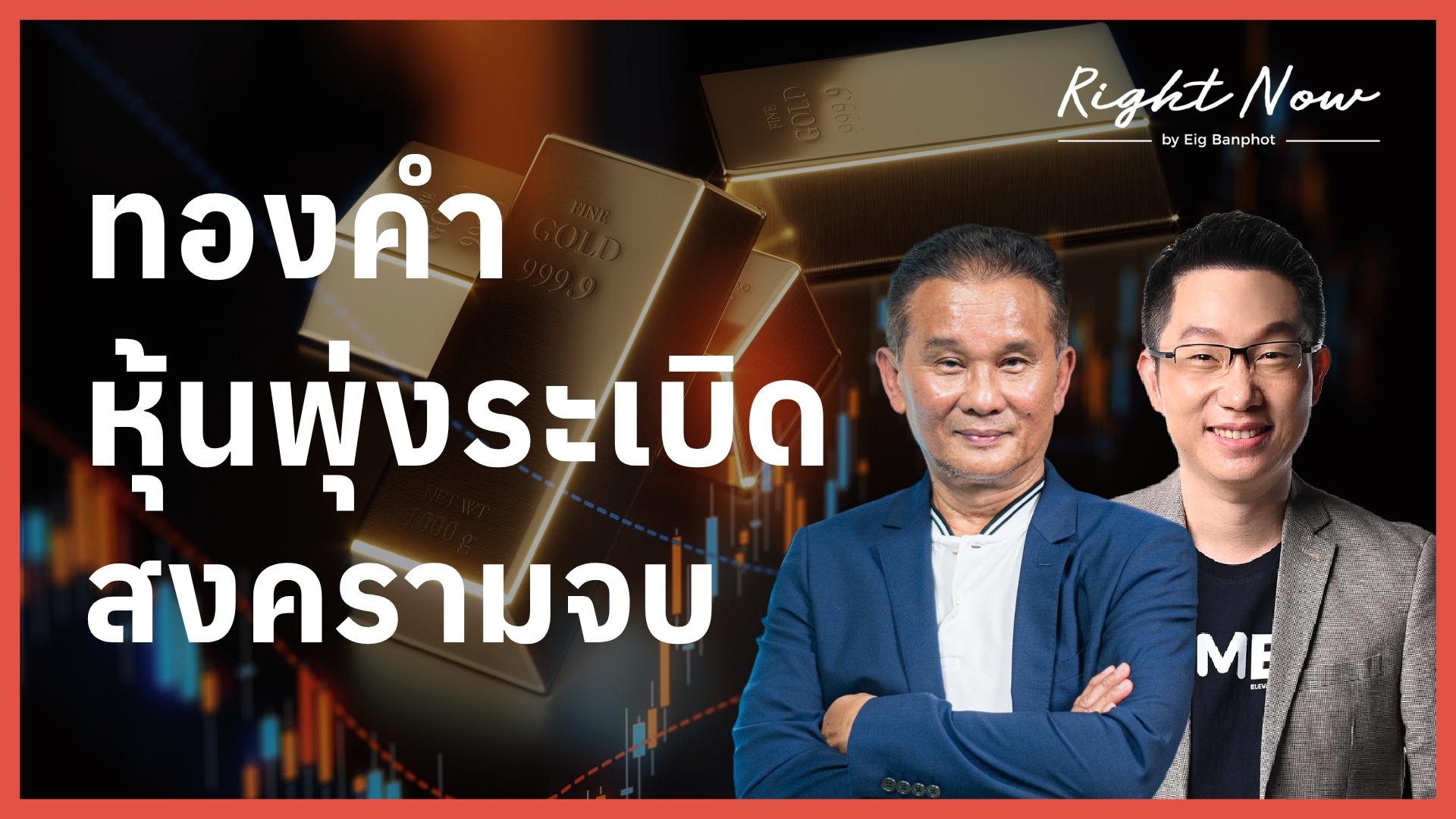 ทองคำ หุ้นพุ่งระเบิด สงครามจบ | Right Now Ep.1,682